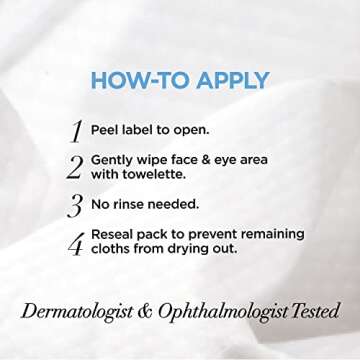 L'Oreal Paris Ideal Clean Makeup Removing Towelettes and Gentle Face Cleansing Wipes with Vitamin E, 2 count