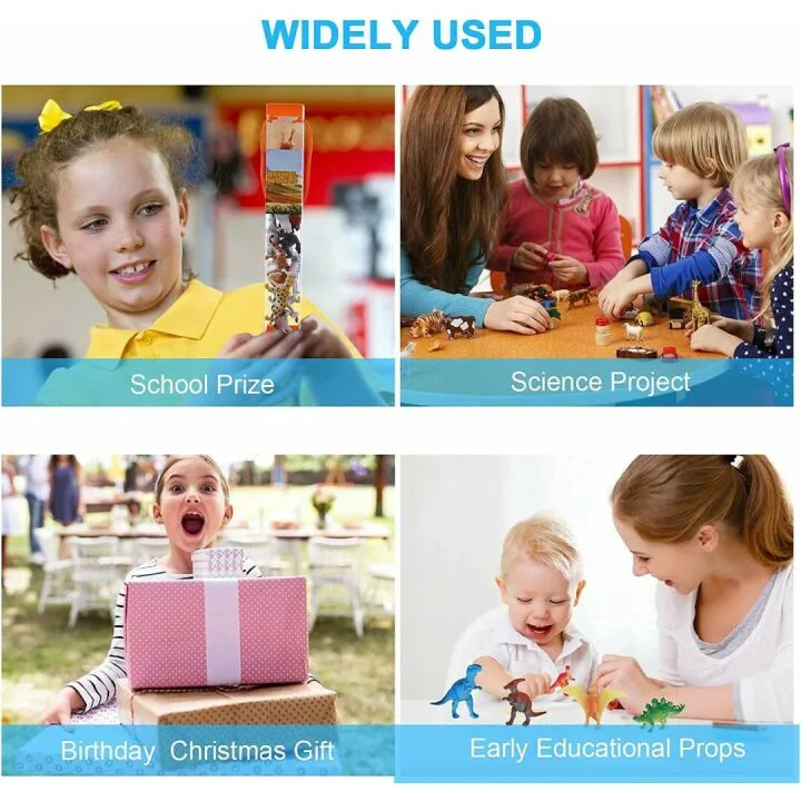 72 PCS Realistic Animal Figures - Perfect for Kids