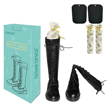 Cedar Boot Shapers for Tall Boots Keep Them Fresh