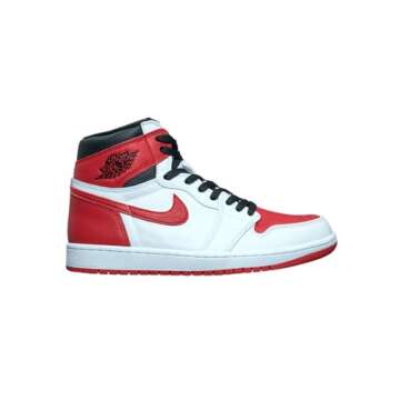 Nike Unisex's Trainer, White University red Black, 10