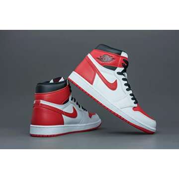 Nike Unisex's Trainer, White University red Black, 10