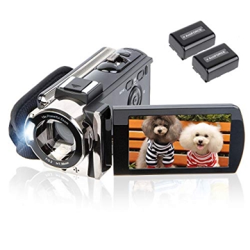 Full HD kicteck Video Camcorder with 16X Zoom