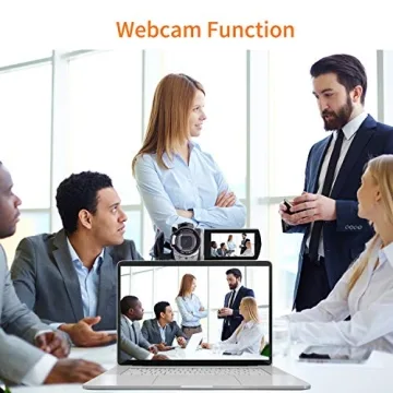 Full HD kicteck Video Camcorder with 16X Zoom