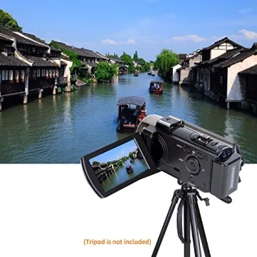 Full HD kicteck Video Camcorder with 16X Zoom