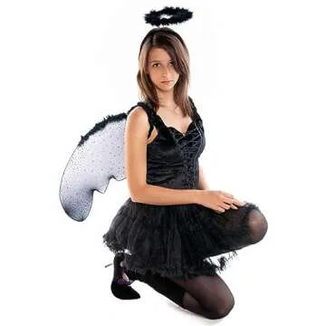 UNIME Angel Halo Headbands for Halloween and Parties