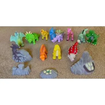 Hely Cancy Dinosaur Bath Toys - Fun No Hole Bath Toys for Kids