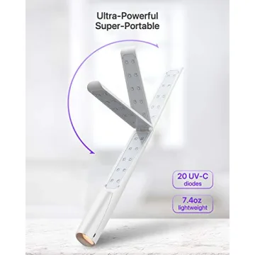 UV Light Sanitizer Wand - Portable UVC Disinfector