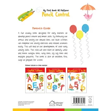 My First Book of Patterns: Pencil Control Workbook for Kids