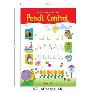 My First Book of Patterns: Pencil Control Workbook for Kids