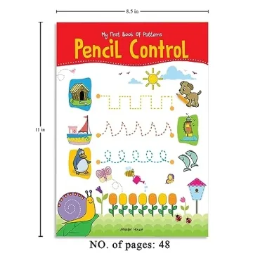 My First Book of Patterns: Pencil Control Workbook for Kids