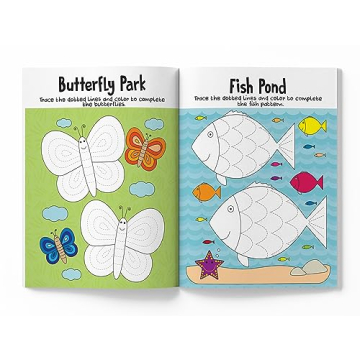 My First Book of Patterns: Pencil Control Workbook for Kids
