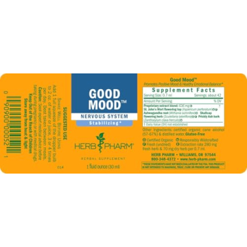 Herb Pharm Good Mood Herbal Tincture for Emotional Balance