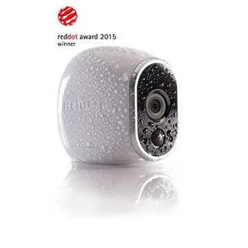 Arlo - Wireless Home Security | Night vision, Indoor/Outdoor, HD Video, Wall Mount | Includes Cloud Storage & Required Base Station | 1-Camera System (VMS3130)