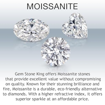 Moissanite Cross Necklace in 925 Silver | 2.53 Cttw