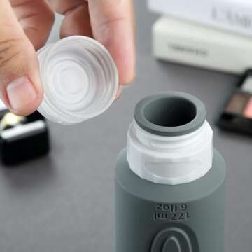 Mrsdry Travel Bottles - 6oz Leak-Proof & BPA-Free Containers