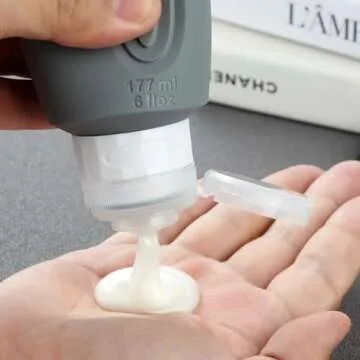 Mrsdry Travel Bottles - 6oz Leak-Proof & BPA-Free Containers