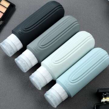 Mrsdry Travel Bottles - 6oz Leak-Proof & BPA-Free Containers