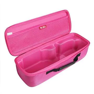 Hermitshell Travel Case for Revlon Hair Dryer - Plum Red