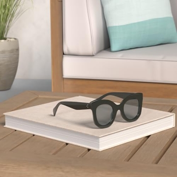 Trendy Freckles Mark Thick Butterfly Sunglasses for Women