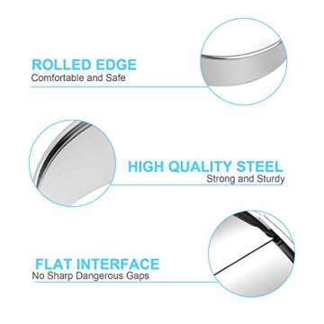 12 Pcs Donut Hole Cookie Biscuit Cutter Set for Baking