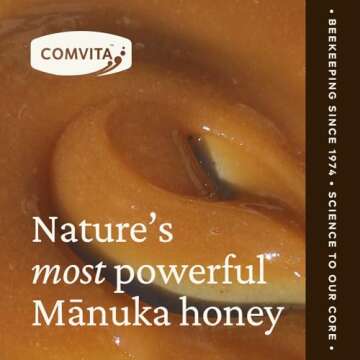 Comvita Manuka Honey (UMF 10+, MGO 263+) New Zealand’s #1 Manuka Brand | Premium Superfood for Nou...