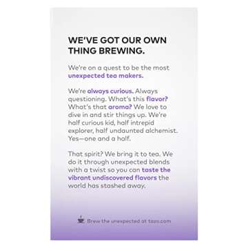 TAZO Glazed Lemon Loaf Herbal Tea - Caffeine Free