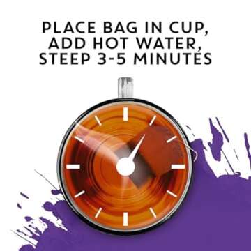 TAZO Glazed Lemon Loaf Herbal Tea - Caffeine Free