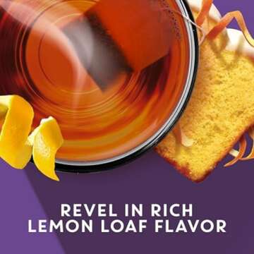 TAZO Glazed Lemon Loaf Herbal Tea - Caffeine Free