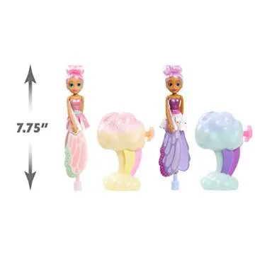 Sky Dancers 8-inch Butterfly Dancer Besties, 2 Dolls and Launchers, Pretend Play, Outdoor Toy, Kids Toys for Ages 5 Up by Just Play