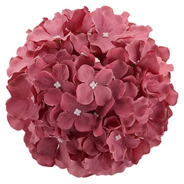 Flojery Silk Hydrangea Heads for Elegant Floral Decor
