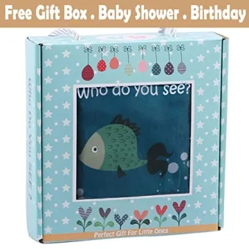 Bebe Mondo Fish Baby Crinkle Book for Early Learning