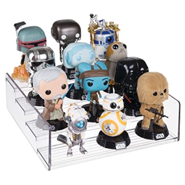 Clear 4-Tier Plastic Organizer Shelf - mDesign Home Solution