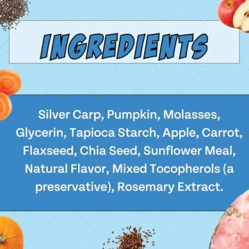 Chippin Fish & Pumpkin Grain-Free Dog Treats 5oz - USA Made