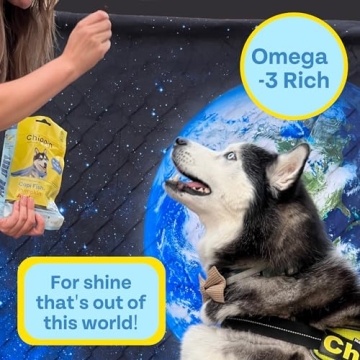 Chippin Fish & Pumpkin Grain-Free Dog Treats 5oz - USA Made