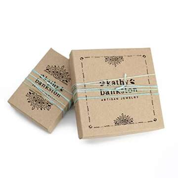 Kathy Bankston Handmade Amazonite Stud Earrings for Women and Girls, 4mm Round Bezel 925 Sterling Silver