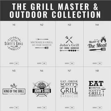 Forest Decor Personalized Cutting Board for Grill Lovers