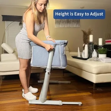 RONBEI Baby Bassinet – Adjustable Bedside Sleeper for Infants