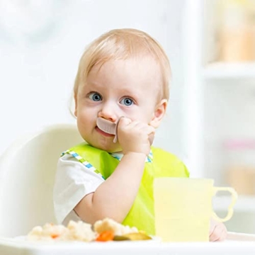 Silicone Baby Weaning Utensils for Self Feeding 6+ Months