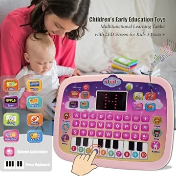 Kids Educational Tablet with LED Screen for Early Learning