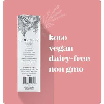 Creamy Vanilla Macadamia Milk - Unsweetened Vegan Delight