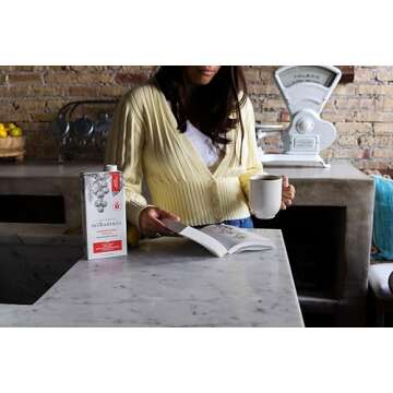 milkadamia Macadamia Milk - Unsweetened Vanilla - 32 Fl Oz (Pack of 6) - Lactose Free Milk, Vegan Shelf Stable Milk, Plant Based Non Dairy Milk, Organic Dairy Free Macadamia Nut Milk