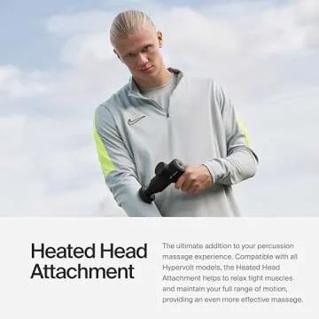 Hypervolt Heated Head Attachment for Muscle Relief