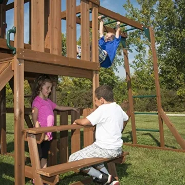 Swing-N-Slide Knightsbridge Wooden Swing Set for Kids
