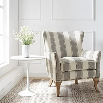 Dorel Living Reva Accent Chair for Elegant Spaces