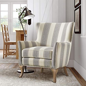 Dorel Living Reva Accent Chair for Elegant Spaces