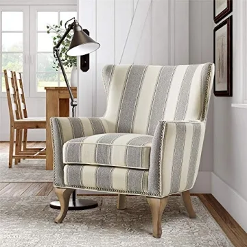 Dorel Living Reva Accent Chair for Elegant Spaces