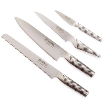 Global 4-Piece Knife Set - Precision & Comfort in Cooking