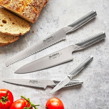 Global 4-Piece Knife Set - Precision & Comfort in Cooking
