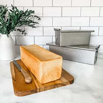 USA Pan Pullman Loaf Pan Set - Perfect Bread Baking