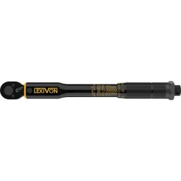 LEXIVON Inch Pound Torque Wrench 1/4-Inch Drive | 20~200 in-lb/2.26~22.6 Nm (LX-181)